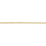 anchor bulk chain 14k yellow gold 585