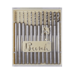 Busch® Bur Fig. 77 006 - 023 Set of 12 Twist Drills