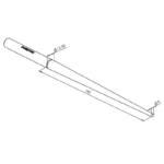 Mandreliai Apskritas 4-12,5mm Durston - Image 2