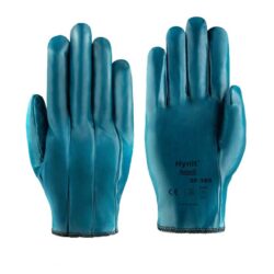 Hynit Blue gloves Ansell for jewellery work and goldsmiths