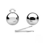 Box with tongue clasp, Sterling Silver 925