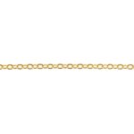 anchor bulk chain 14k yellow gold 585 1,5mm