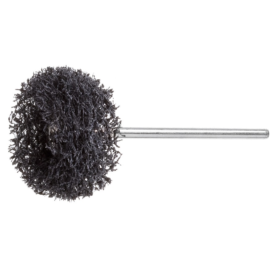 HATHO Mini trimming kettas Scotch Brite must 25825 HATHO mini apdorojimo diskas Scotch Brite, juodas - Image 1