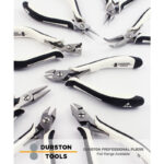 Profesionalios adatinės replės grandinėlių žiedeliams 115mm, Durston - Image 3