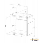 Sukamoji litavimo lempa + litavimo dėžė Durston - Image 3