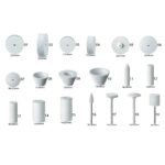 EVE EVE Universalūs balti šereliai, 10 vnt