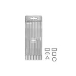 SET OF VALLORBE PRECISION NEEDLE FILES (6 PCS)