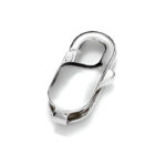 Chain lock 18mm (oval carabiner), Sterling silver, 1,26g