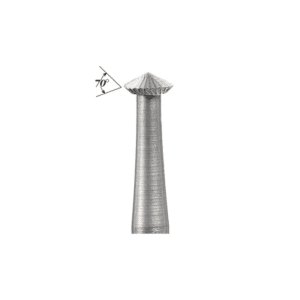 Busch® Fig. 446 – 70° seklios Hart frezos (Volframo Vanadžio plienas)