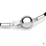 Pärlilukk hõbedast keti kinnitus