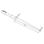 Apvalus žiedo rygelis 3 mm – 10 mm - Image 2