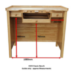 Klasikinis Juvelyro darbastalis Durston - Image 2