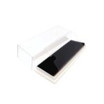 Tie Clip Box, Dark Blue, Transparent, T83 - Image 2