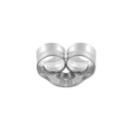 FRICTION-EAR-NUT-0.7-0.9 Sterling silver