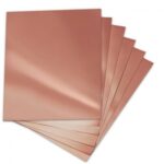 Copper Sheet 1,0mm, Red Copper (Cu100)