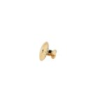 Earring stud with threaded pin, gold 585