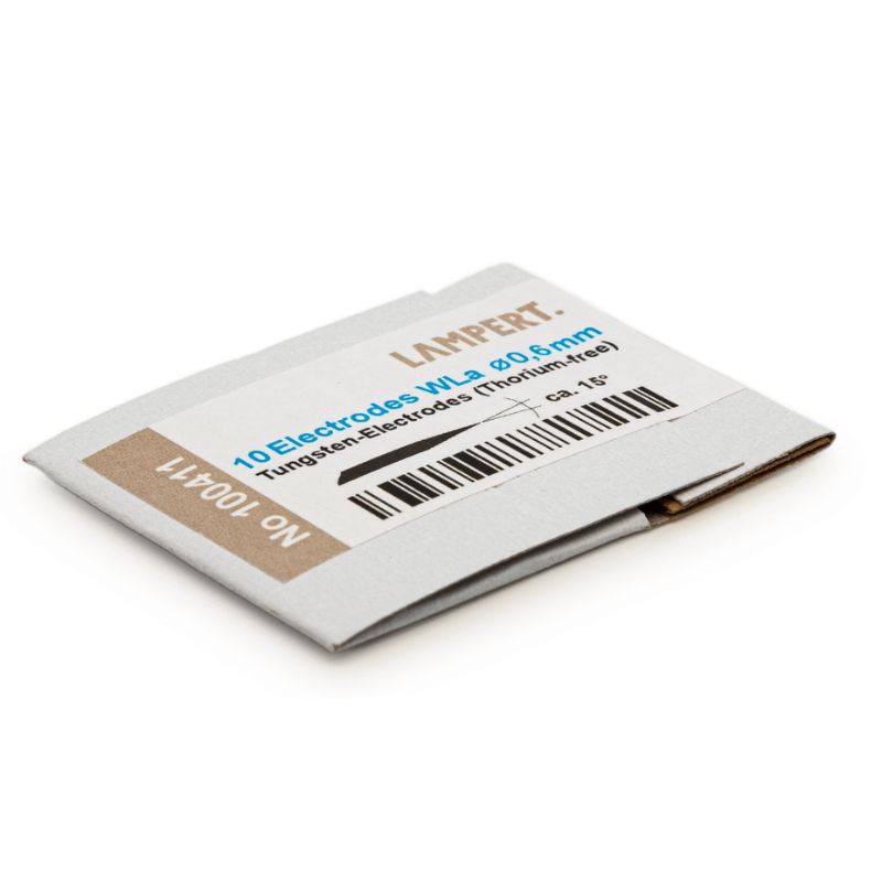 LW-100411 Lampert elektrodai „Eco-pack“ 0,6 mm x 50 mm WLa - Image 1