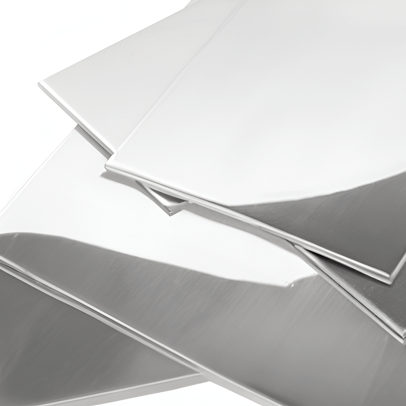 White gold sheet (1) 14k aukso plokštelė – balta - Image 1