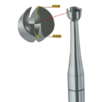 Taurelinė freza Busch 411T - Image 3