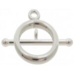 Grandinėlės užsegimas 16x2mm, Sterlingo sidabras