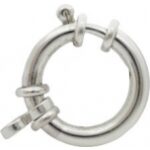 Chain lock 20mm, Sterling silver 925