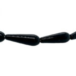 Agatas juodas 10x30 mm