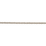 Anchor Chain with White Palladium, 0,7mm,14k White Gold 585 (not rhodium plated)