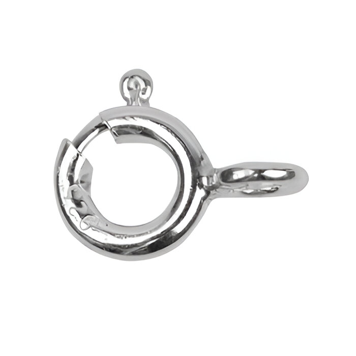 203.12513-grandinė užraktas Grandinėlės užsegimas 1502S 6.0mm, Sterlingo sidabras, 0.17g - Image 1