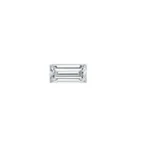 Cubic zirconia baguette rectangle 5 x 2,5mm