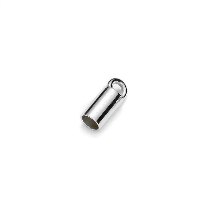 S17219_Neck strap attachment Odinės virvelės antgalis 2,2x10 mm, Sterlingo sidabras, 0,2 g - Image 1