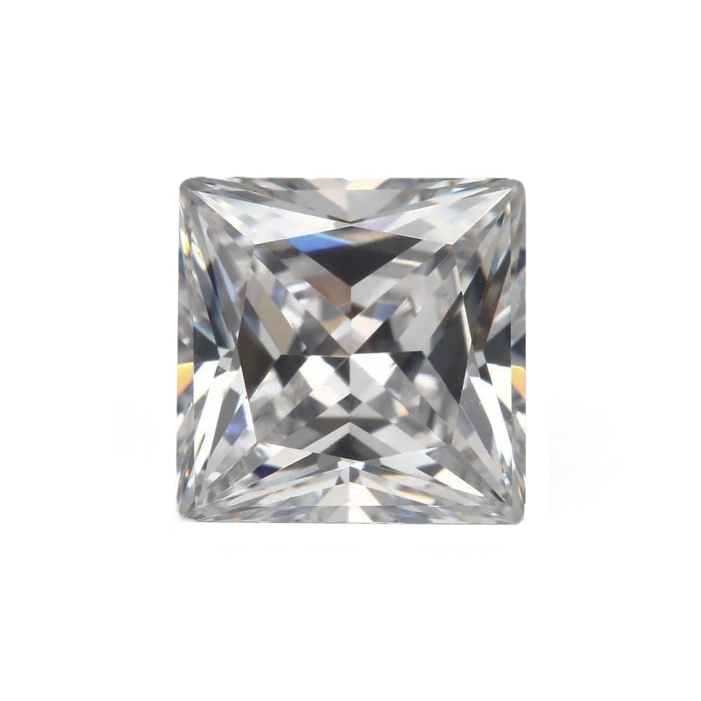 square-cubic-zirconia Cirkonis 3,0x3,0 mm - Vaizdas 1