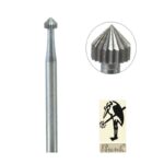 Akmenų įstatymo freza 413 4,0 mm Busch - Image 2