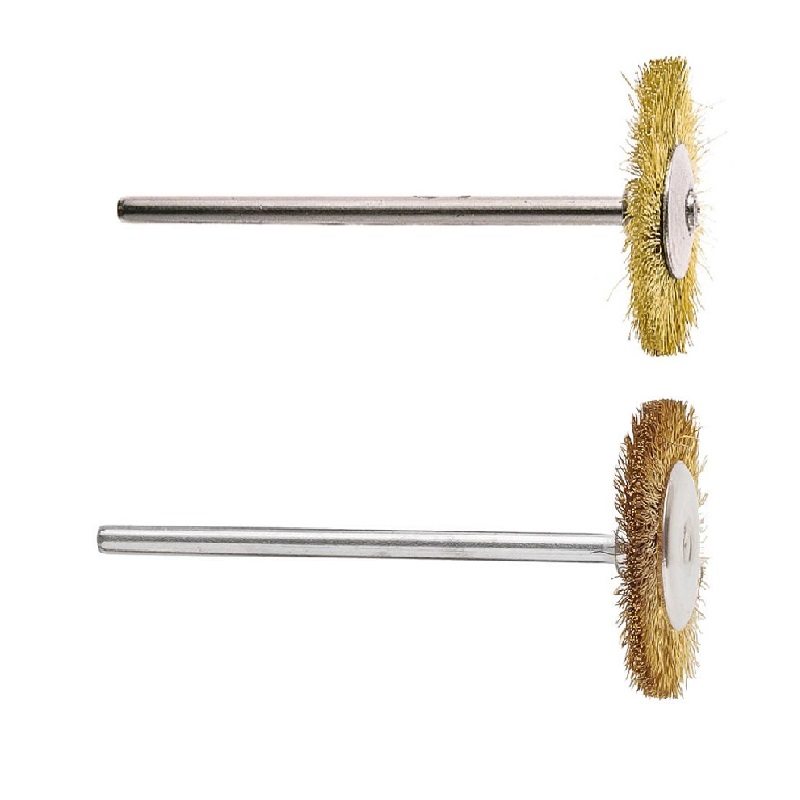 white-143HP_HATHO_Brush with shank 14323-14322 Šepetėlis su koteliu HATHO 143 - Image 1