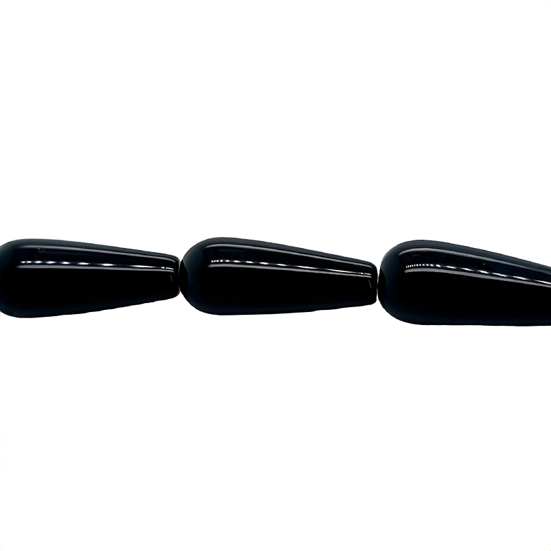 73804 Agatas juodas 8x20mm - Image 1