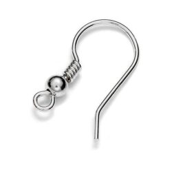 Hõbe 925 auskarų kabliukas – BO 3 SUPER LIGHT ver.3, 0,7 × 10 × 18 mm 15297