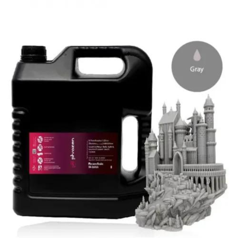 Phrozen Water Washable Resin Gray 5Kg Phrozen“ vandeniu plaunama derva – pilka (Model Gray) (5 kg) - Image 1