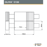 Olivia™ C130 Valcavimo staklės Durston - Image 8