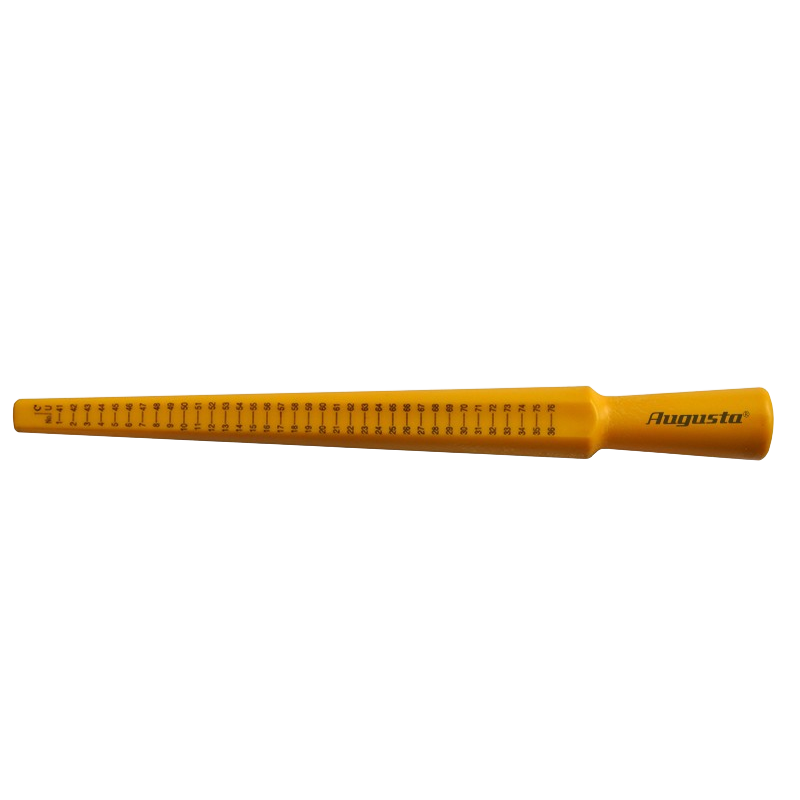 4736.2 Ring Stick Plastic 260 mm, Augusta Žiedų matavimo lazdelė, plastikinė, 260 mm, Augusta - Image 1