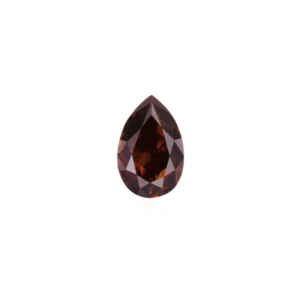 rudas kubinis cirkonis kriaušės formos 6x4mm 702.50001