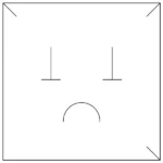 Boston Jewellery Box for a Small Jewellery Set, Black - Image 2