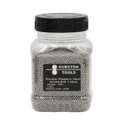 Nerūdijančio plieno 1,5 mm apvalūs šaudmenys 1 kg Durston