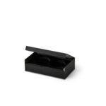 Juvelyrikos dėžutė „Premium Blackbox“ vestuviniams žiedams 72x42x20 mm - Image 2