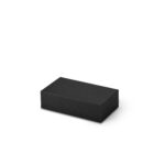 Juvelyrikos dėžutė „Premium Blackbox“ vestuviniams žiedams 72x42x20 mm - Image 3