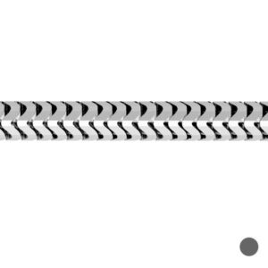 lanksti gyvatinė masinė grandinėlė iš sterlingo sidabro 925 1.9 mm