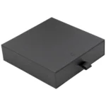 Stockholm ECO Necklace Jewellery Box, Black - Image 2