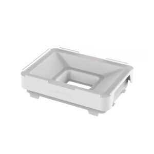 Asiga Max Crown Kit Build Tray – Optimizuota lėkštė greitam ir efektyviam dantų spausdinimui. Crown Kit režimui Asiga MAX 3D spausdintuvuose. Su sumažintu dervos kiekiu, ji leidžia greitai ir ekonomiškai spausdinti karūnas, tiltus, inlejus\/onlejus ir dantų laminatus.