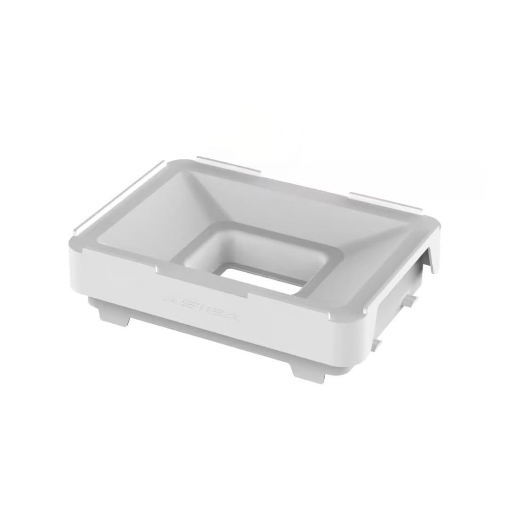 asiga-max-crown-kit-build-tray (1) Asiga Max Crown Kit Build Tray – Optimizuota lėkštė greitam ir efektyviam dantų spausdinimui. Crown Kit režimui Asiga MAX 3D spausdintuvuose. Su sumažintu dervos kiekiu, ji leidžia greitai ir ekonomiškai spausdinti karūnas, tiltus, inlejus\/onlejus ir dantų laminatus.