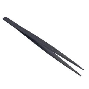 Juodųjų deimantų pincetas (16 CM). Puikios kokybės gemologiniai pincetai. 160mm