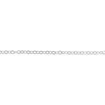 Ankurių masinė grandinėlė iš sterlingo sidabro, sterlingo sidabras AG 925 A 040 EST 2,5 mm
