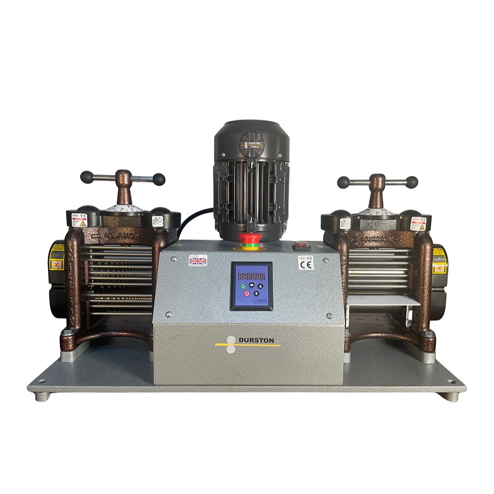 Agile Power 110 Double, dvipusis varomas valcavimo staklės iš Durston Tools